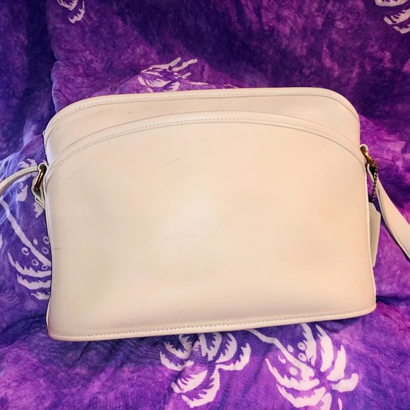 Coach Handbags - Coach Cream glove-tanned Anderson Crossbody